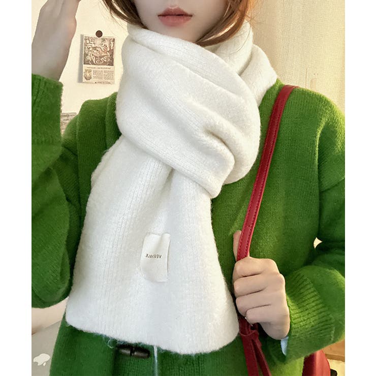 ニットマフラーカシミア風ネックウォーマー | SUNSHINE CLOSET | 詳細画像5 