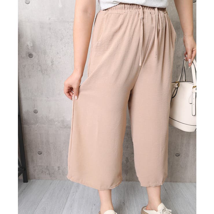 リラックスワイドパンツ 美脚シルエット 体型カバーパンツ | SUNSHINE CLOSET | 詳細画像10 