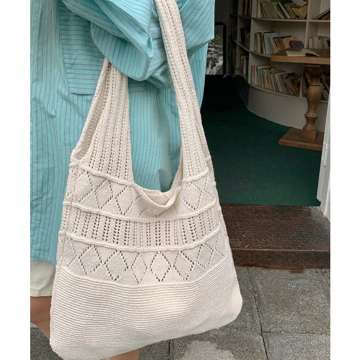 ニットバッグ ショルダーバッグ レディース | SUNSHINE CLOSET | 詳細画像3 