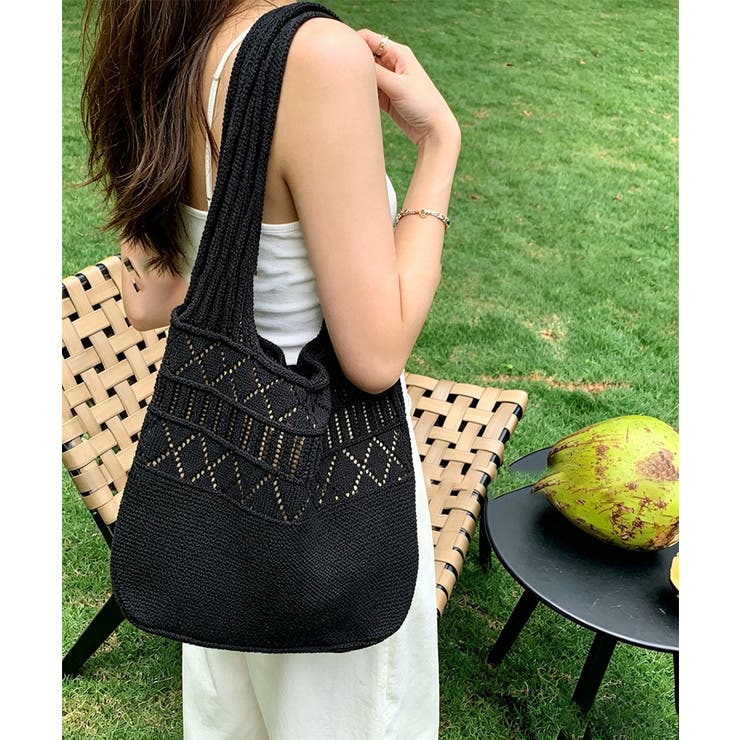 ニットバッグ ショルダーバッグ レディース | SUNSHINE CLOSET | 詳細画像4 