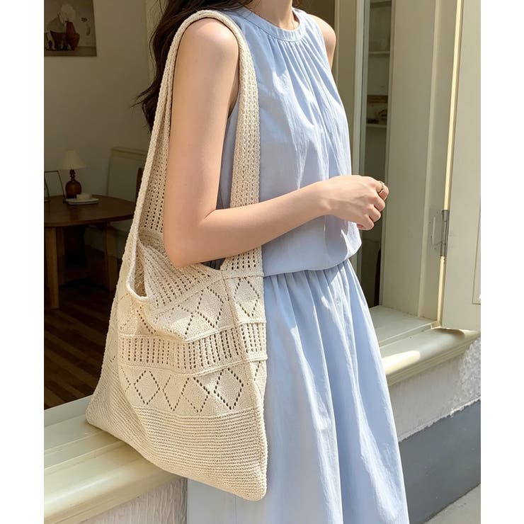 ニットバッグ ショルダーバッグ レディース | SUNSHINE CLOSET | 詳細画像6 
