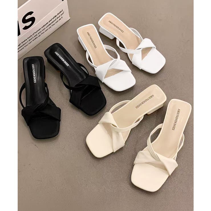 レディース 大人可愛いサンダル フェミニンきれいめミュールおしゃれ | SUNSHINE CLOSET | 詳細画像25 
