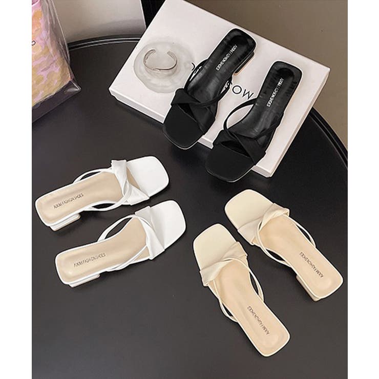 レディース 大人可愛いサンダル フェミニンきれいめミュールおしゃれ | SUNSHINE CLOSET | 詳細画像27 