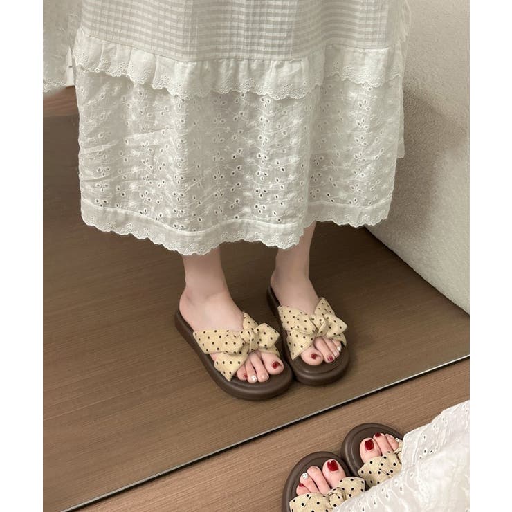 レディース 履きやすい ミュールスリッパ | SUNSHINE CLOSET | 詳細画像3 