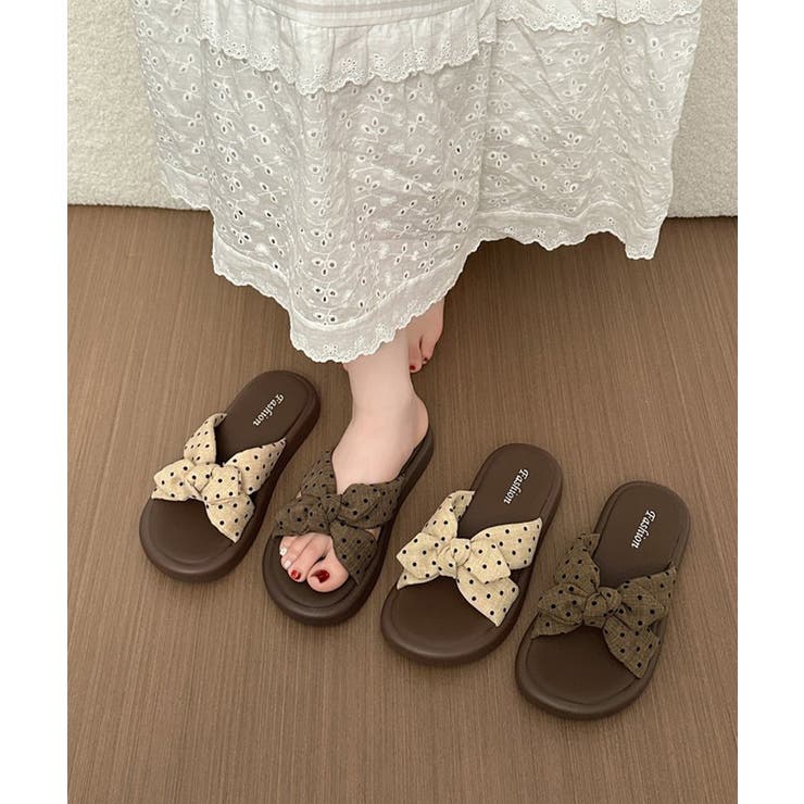 レディース 履きやすい ミュールスリッパ | SUNSHINE CLOSET | 詳細画像9 