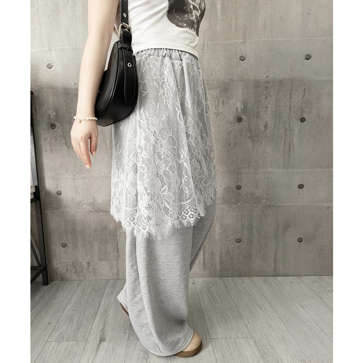 ワイドスウェットレディース おしゃれバルーンパンツカジュアル ウエストゴムパンツ | SUNSHINE CLOSET | 詳細画像16 