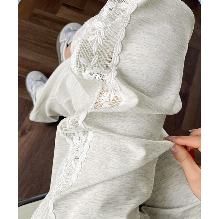 ワイドパンツレディースきれいめ春夏秋 おしゃれパンツカジュアル楽ちんパンツウエス… | SUNSHINE CLOSET | 詳細画像15 