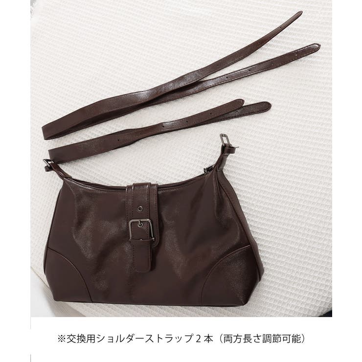 レディース上品フェイクレザー バッグ韓国風ハンドバッグ 高見え肩掛け鞄 | SUNSHINE CLOSET | 詳細画像24 