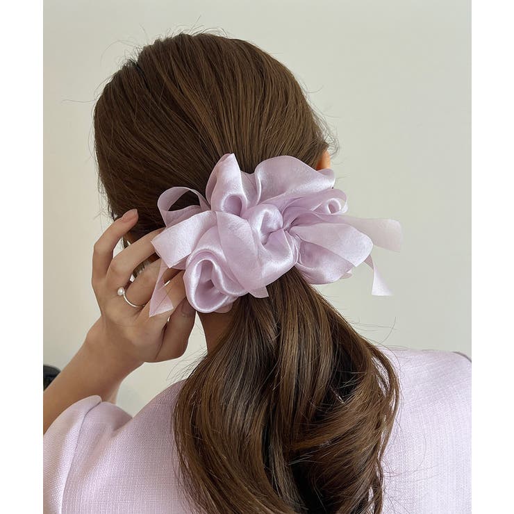 大人可愛い シフォンシュシュ おしゃれヘアアクセサリー | SUNSHINE CLOSET | 詳細画像2 