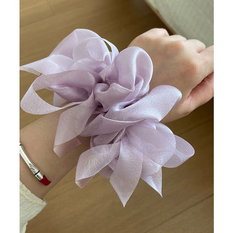 大人可愛い シフォンシュシュ おしゃれヘアアクセサリー | SUNSHINE CLOSET | 詳細画像3 