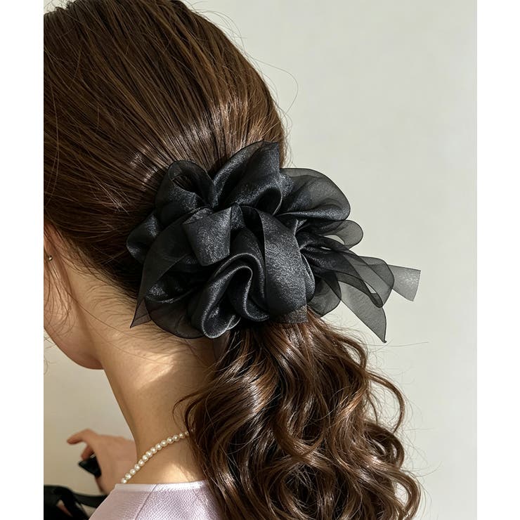 大人可愛い シフォンシュシュ おしゃれヘアアクセサリー | SUNSHINE CLOSET | 詳細画像5 