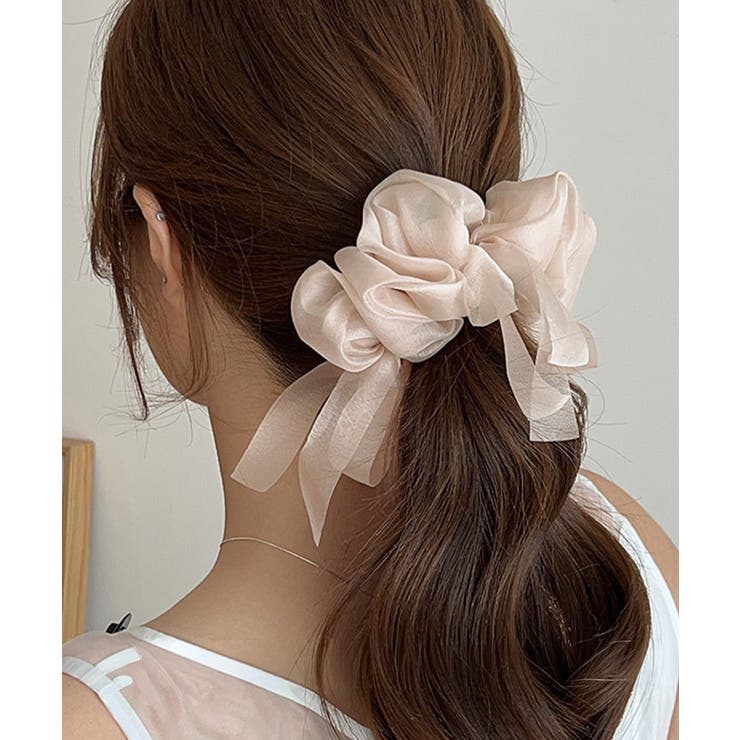 大人可愛い シフォンシュシュ おしゃれヘアアクセサリー | SUNSHINE CLOSET | 詳細画像9 