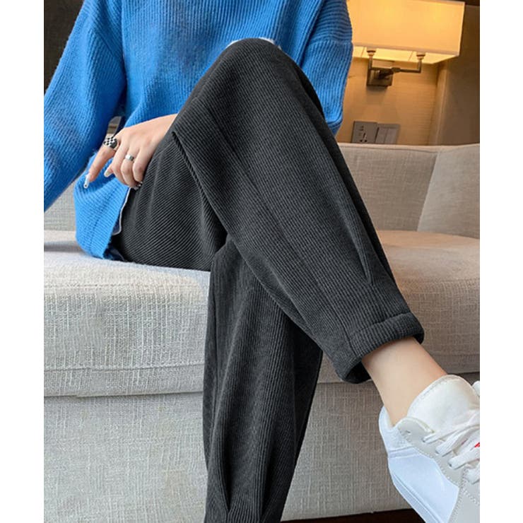 裏起毛コーデュロイテーパードパンツ9分丈 | SUNSHINE CLOSET | 詳細画像7 