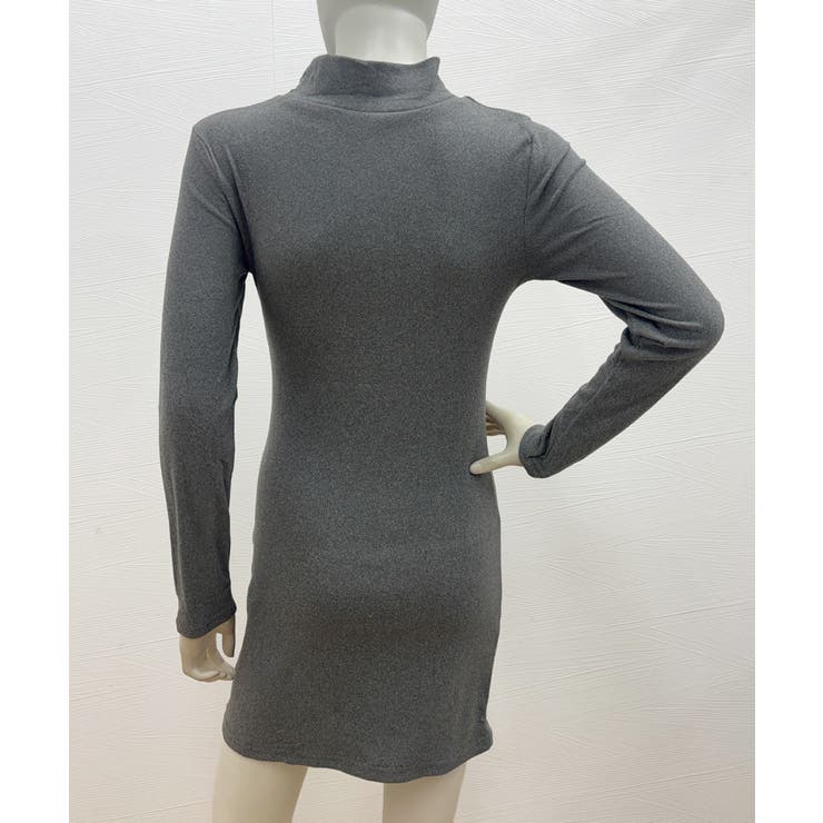 微起毛ワンピース秋冬 きれいめワンピースレディース 暖かいワンピースあったか | SUNSHINE CLOSET | 詳細画像9 