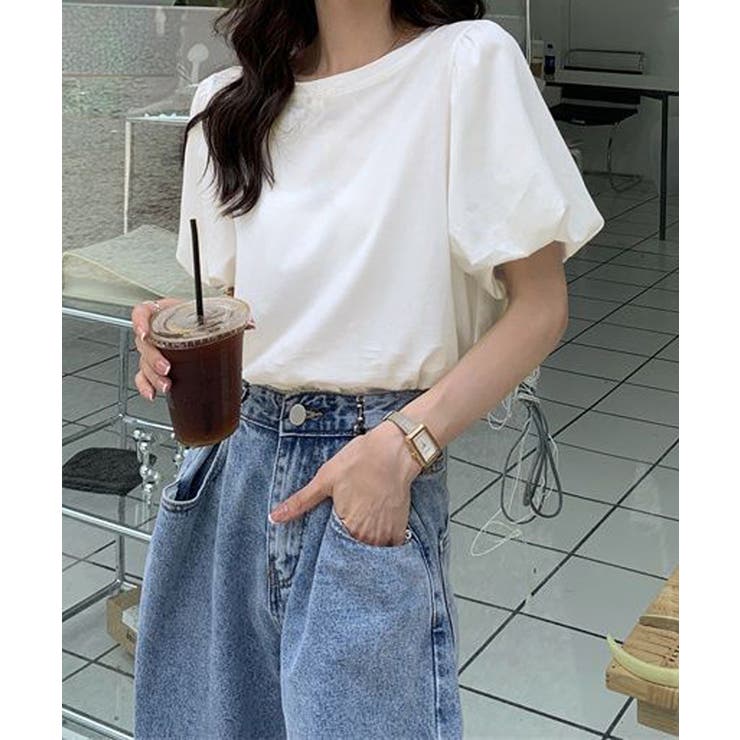 韓国風tシャツ レディース 半袖 お洒落 | SUNSHINE CLOSET | 詳細画像6 