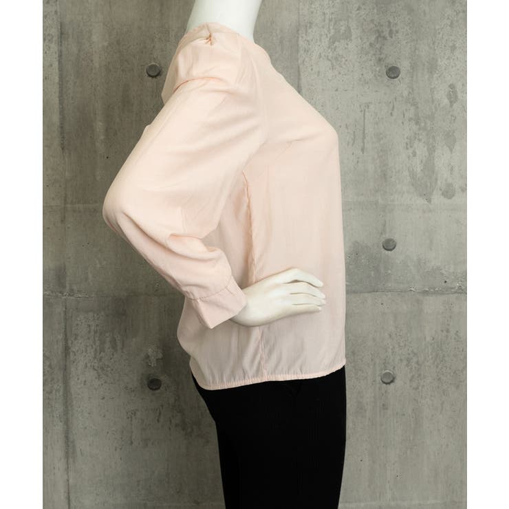 タックスリーブブラウス長袖韓国風トップス | SUNSHINE CLOSET | 詳細画像10 