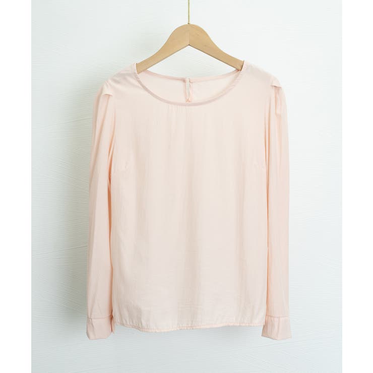 タックスリーブブラウス長袖韓国風トップス | SUNSHINE CLOSET | 詳細画像12 