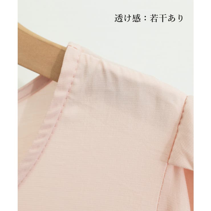 タックスリーブブラウス長袖韓国風トップス | SUNSHINE CLOSET | 詳細画像16 