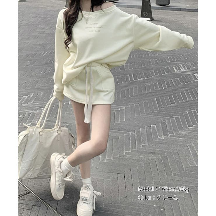 レディーストレーナーきれいめ ポケット付き インナーパンツ付きスカートウエストゴ… | SUNSHINE CLOSET | 詳細画像2 