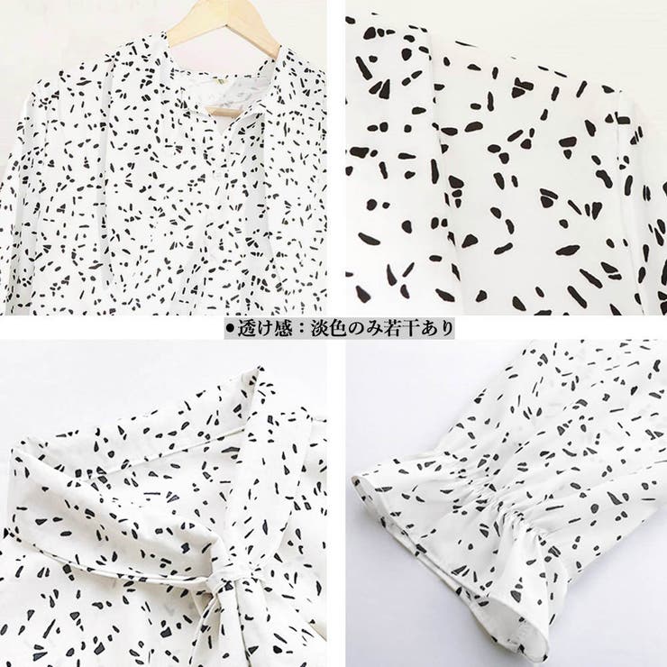 シフォン シャツブラウス レディース | SUNSHINE CLOSET | 詳細画像4 