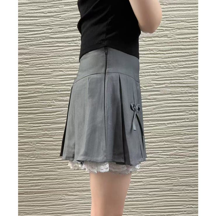 ボックスプリーツスカート ミニスカート夏 | SUNSHINE CLOSET | 詳細画像12 