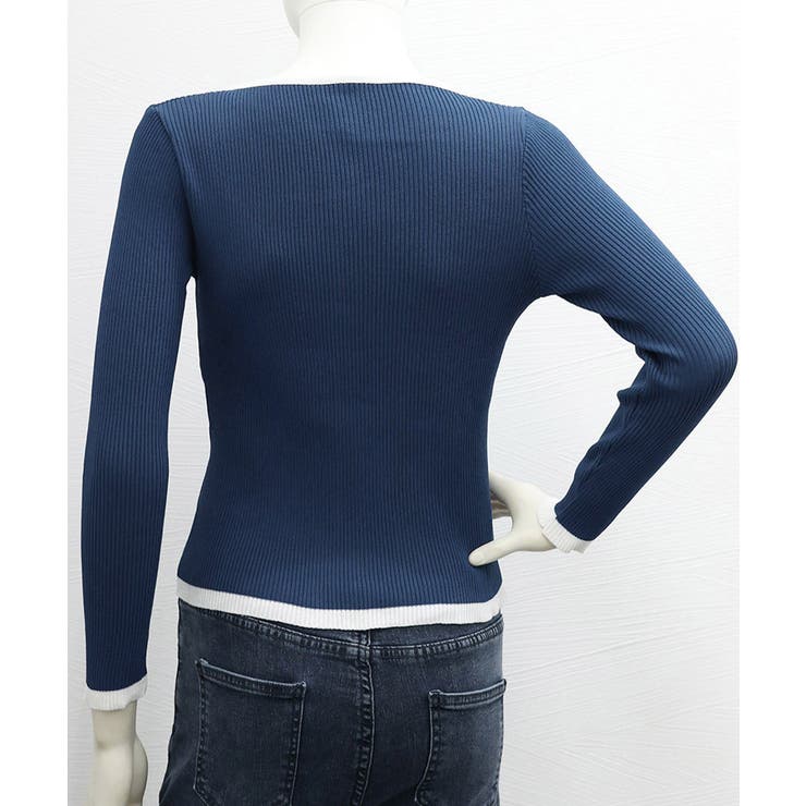 ダブルジップ 長袖ニットカーディガン | SUNSHINE CLOSET | 詳細画像11 