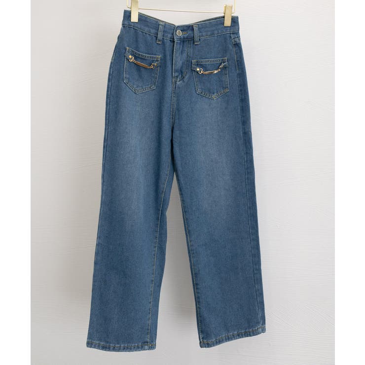 ハイウエストデニム  ボトムス韓国風 | SUNSHINE CLOSET | 詳細画像10 