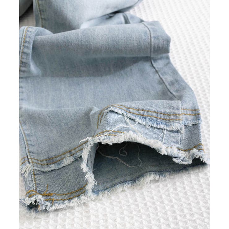 フリンジ フレアパンツ デニムパンツ | SUNSHINE CLOSET | 詳細画像15 