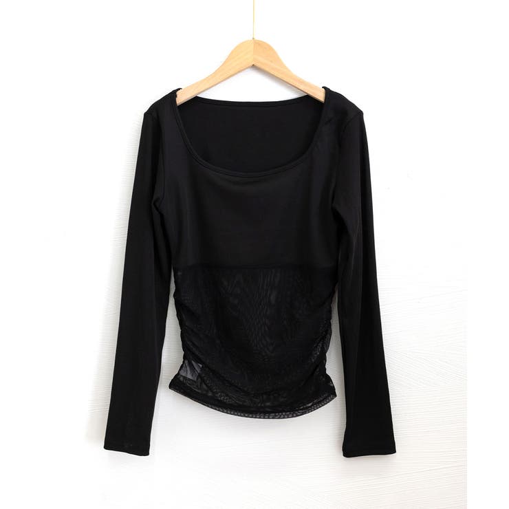 チュール切り替え 長袖Tシャツレディース | SUNSHINE CLOSET | 詳細画像13 