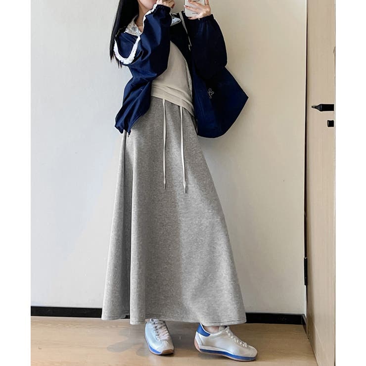 スウェットロングスカート 美脚 春秋冬 | SUNSHINE CLOSET | 詳細画像2 