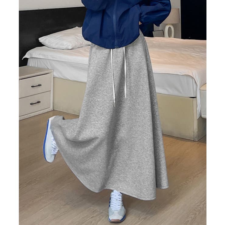 スウェットロングスカート 美脚 春秋冬 | SUNSHINE CLOSET | 詳細画像4 