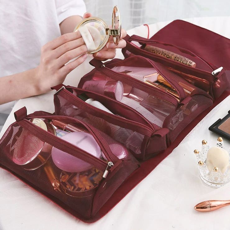 化粧ポーチ 吊り下げ 旅行 コスメポーチ | SUNSHINE CLOSET | 詳細画像7 