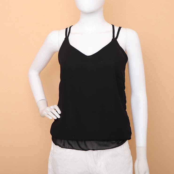 シフォン キャミソール バッククロス | SUNSHINE CLOSET | 詳細画像11 