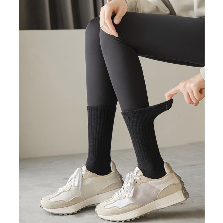 リブソックス ミドル丈 冷えとり靴下 | SUNSHINE CLOSET | 詳細画像3 