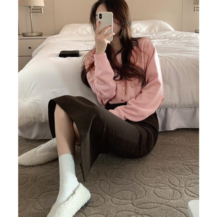 ニットカーディガン レディース 韓国風 | SUNSHINE CLOSET | 詳細画像4 