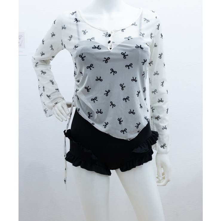 カバーアップトップス付き ワンピース水着 | SUNSHINE CLOSET | 詳細画像10 