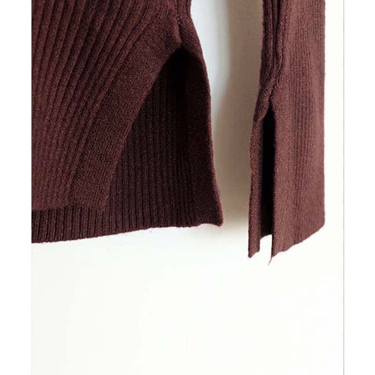 Vネック ボタンリブニット トップス | SUNSHINE CLOSET | 詳細画像16