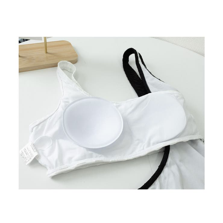 モノトーンリボンショルダーワンピース水着 | SUNSHINE CLOSET | 詳細画像16 