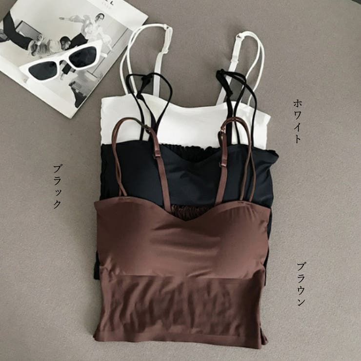 シンプル 無地 カップ付キャミソール | SUNSHINE CLOSET | 詳細画像2 