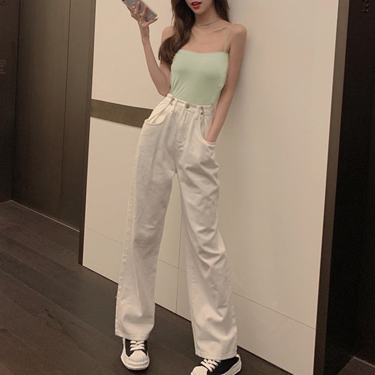 カップ付き インナーキャミソール 韓国風 | SUNSHINE CLOSET | 詳細画像9 