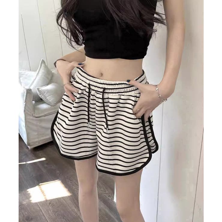 韓国風ショートパンツ スポーツパンツ 夏 | SUNSHINE CLOSET | 詳細画像1 