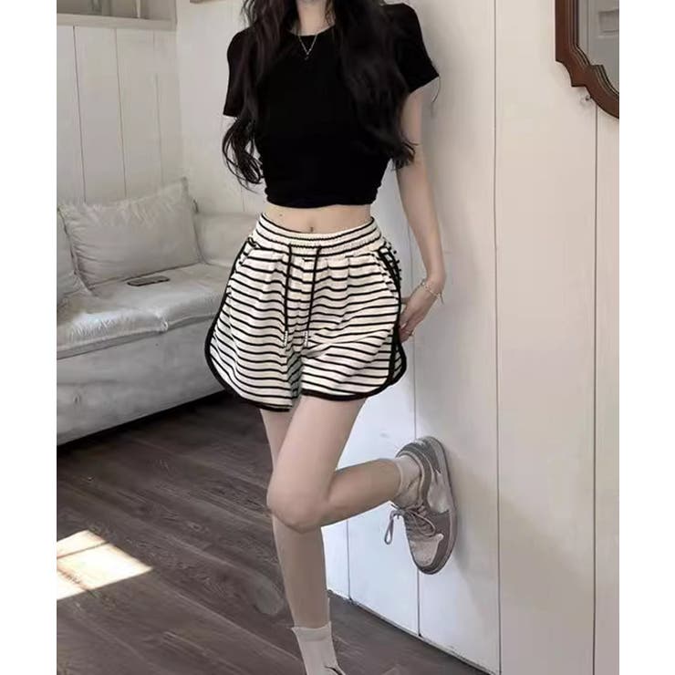 韓国風ショートパンツ スポーツパンツ 夏 | SUNSHINE CLOSET | 詳細画像4 