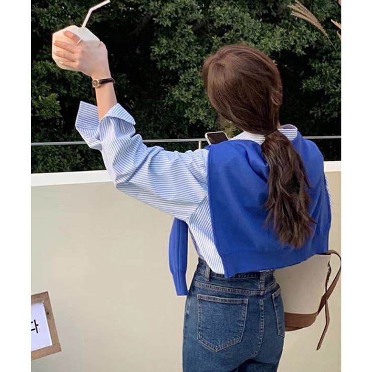 シャツブラウス 長袖 レディース 韓国風 | SUNSHINE CLOSET | 詳細画像4 