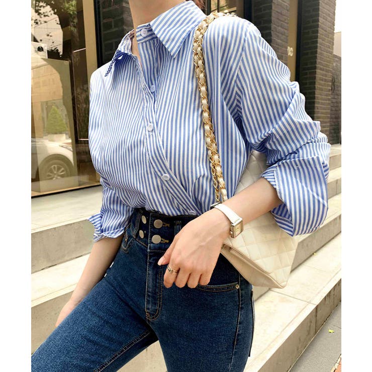 シャツブラウス 長袖 レディース 韓国風 | SUNSHINE CLOSET | 詳細画像5 