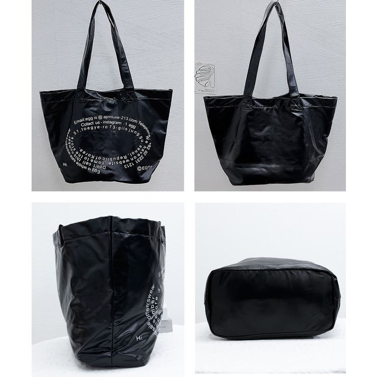 大容量トートバッグ 合皮 男女兼用バッグ | SUNSHINE CLOSET | 詳細画像13 