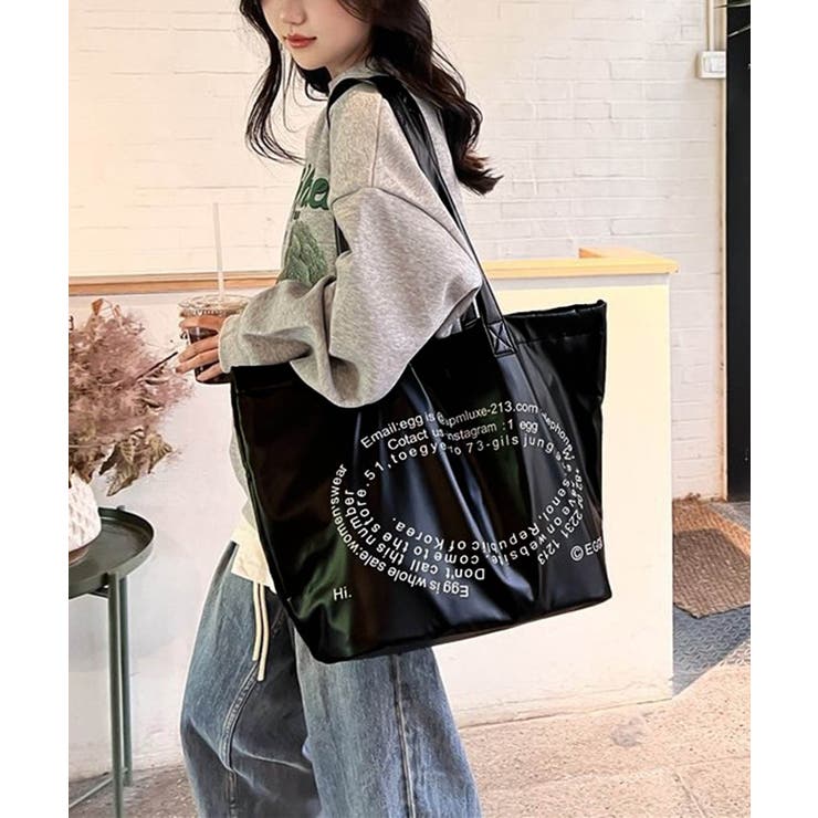 大容量トートバッグ 合皮 男女兼用バッグ | SUNSHINE CLOSET | 詳細画像5 