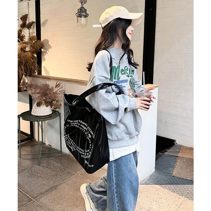 大容量トートバッグ 合皮 男女兼用バッグ | SUNSHINE CLOSET | 詳細画像6 