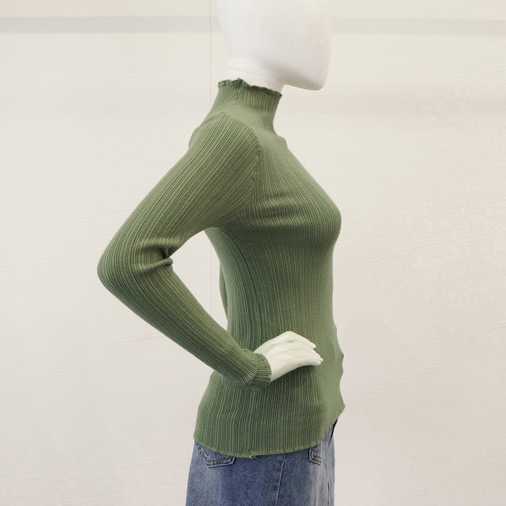 ハイネック リブニットトップス 長袖 | SUNSHINE CLOSET | 詳細画像13 