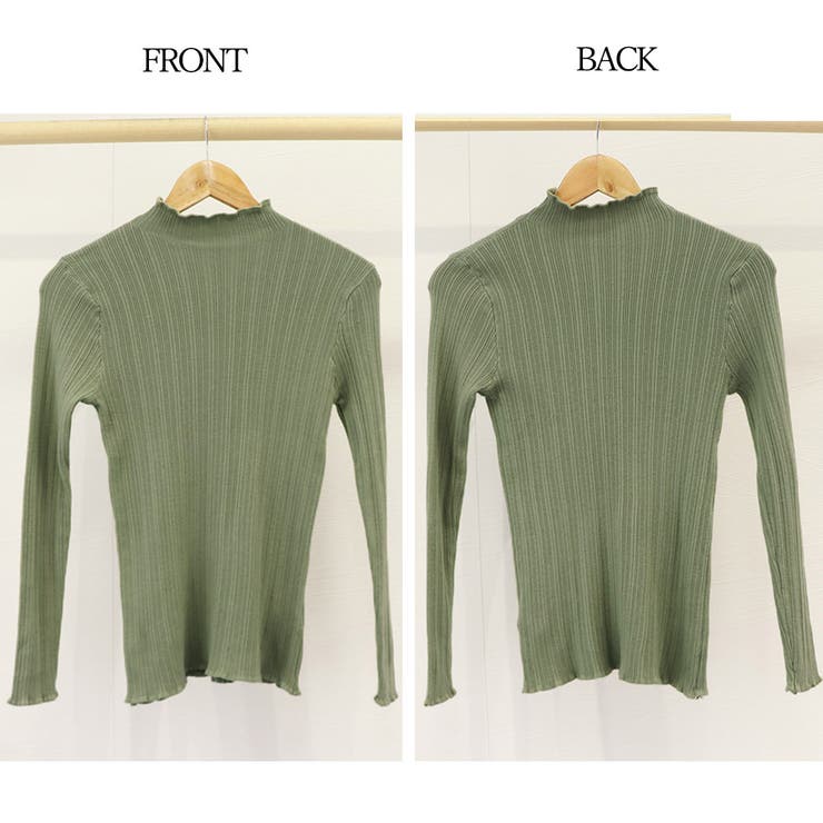 ハイネック リブニットトップス 長袖 | SUNSHINE CLOSET | 詳細画像3 