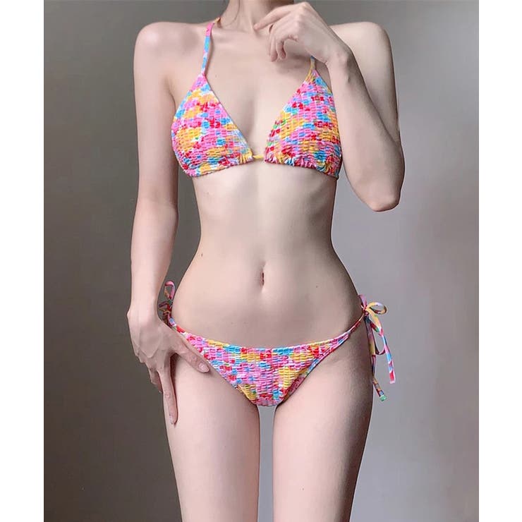 花柄 ビキニ 4点セット セパレート水着 | SUNSHINE CLOSET | 詳細画像4 